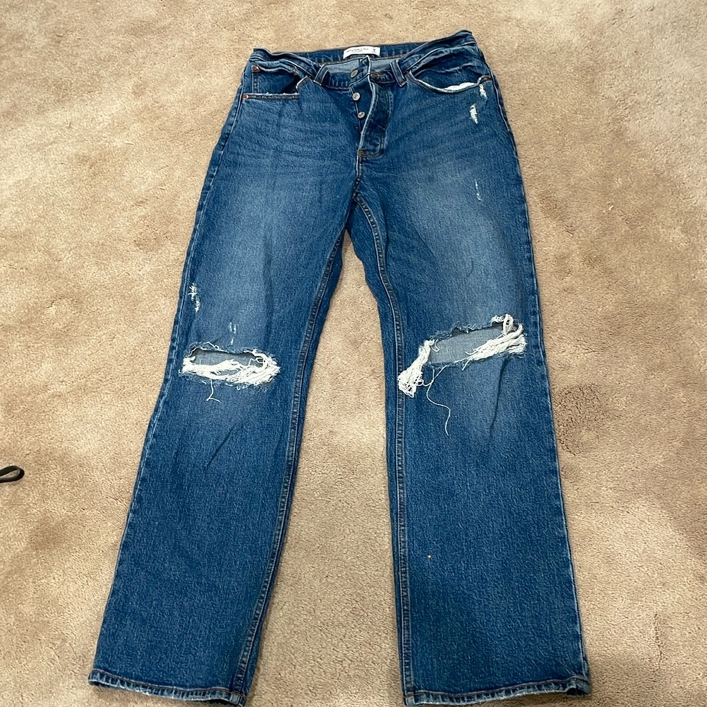 Abercrombie Jeans 90s Baggy Low Rise Size 28/6